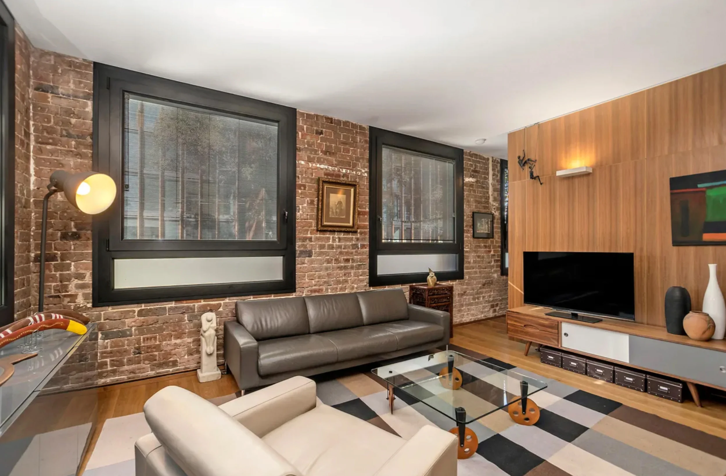 Interior of a property in Chippendale, Sydney designed by Ballina architects Markham Lee.