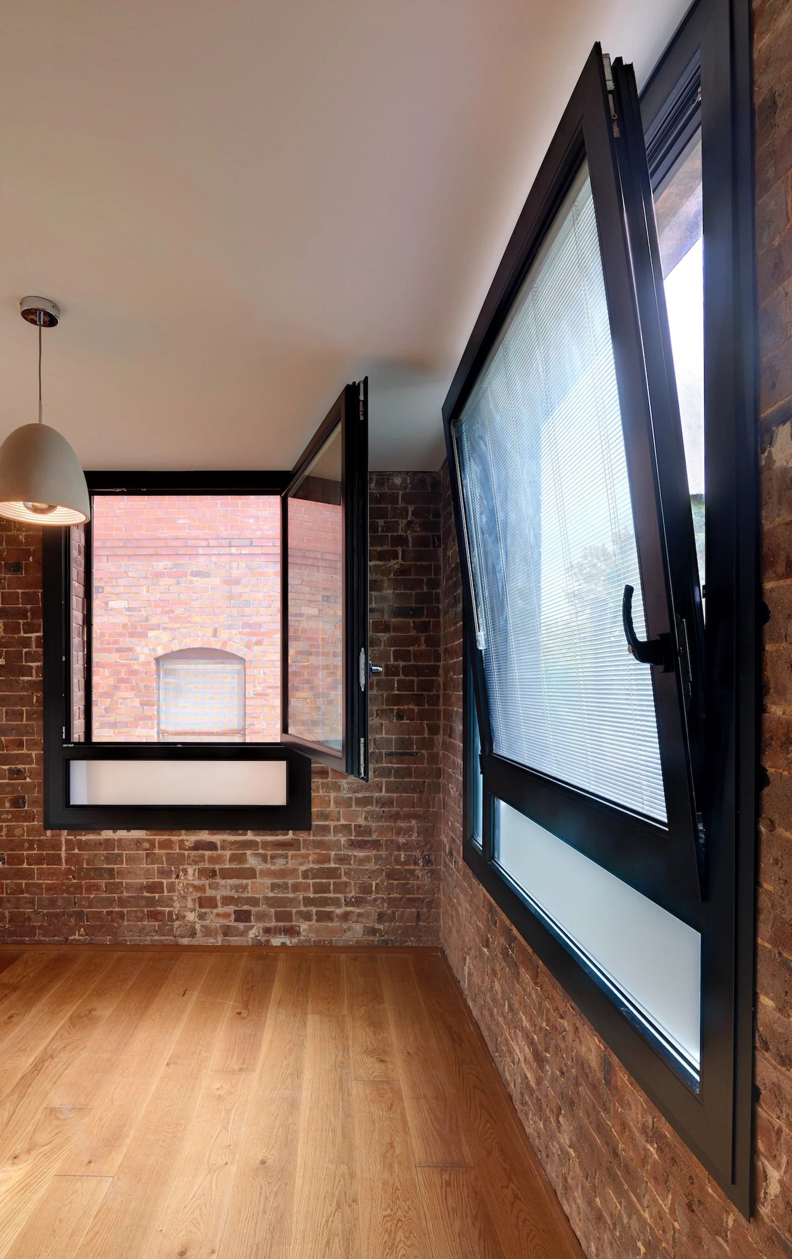 Interior of a property in Chippendale, Sydney designed by Ballina architects Markham Lee.