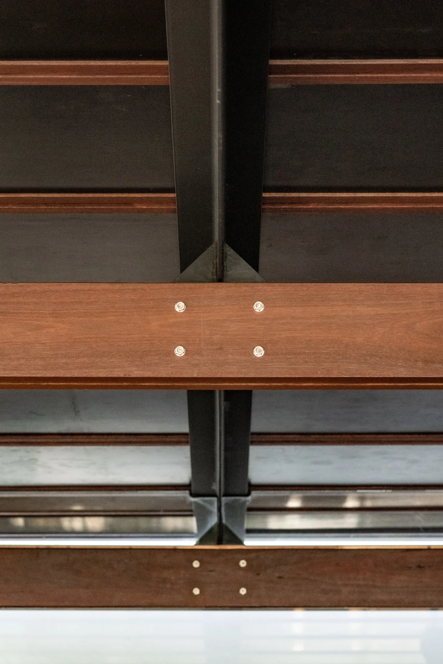 Detail of a property in Avalon Beach, Sydney designed by Northern Rivers architects Markham Lee.